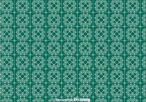 Grünes Keffiyeh-Muster vektor