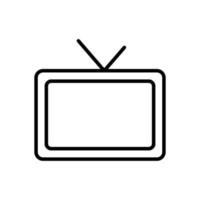 TV-Icon-Vektor-Design-Vorlagen vektor