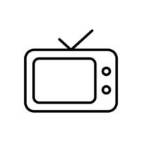 TV-Icon-Vektor-Design-Vorlagen vektor