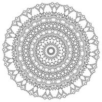 mandala färg bok. original- vektor design. prydnad runda mönster mandala perfekt för använda sig av i några Övrig snäll av design