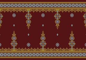 Songket Rumpak Pattern Freier Vektor