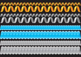 Slinky Kablar vektor