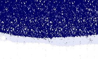 jul vinter- festlig bakgrund med abstrakt natt snö vektor