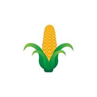 jordbruk majs vektor ikon design