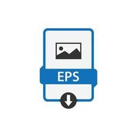 eps fil ikon platt design vektor