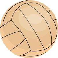 platt volleyboll vektor illustration grafisk