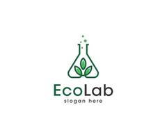 eco labb logotyp vektor
