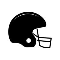 American-Football-Helm-Symbol vektor