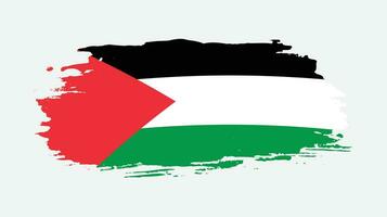 ny palestina abstrakt flagga vektor