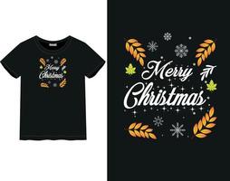 Frohe Weihnachten Tagest-shirt vektor