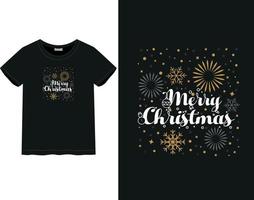 Frohe Weihnachten Tagest-shirt vektor