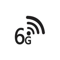 6g-Internet-Symbol vektor