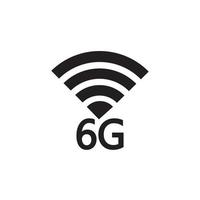 6g-Internet-Symbol vektor