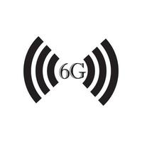 6g-Internet-Symbol vektor
