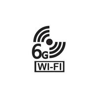 6g-Internet-Symbol vektor