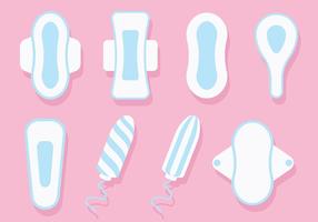 Free Feminine Hygiene Icons Vektor