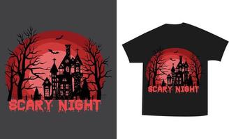 lustige Halloween-Frauen-T-Shirts vektor