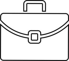 Tasche, Arbeit, Koffer, Aktenkoffer-Symbol vektor