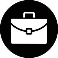 Tasche, Arbeit, Koffer, Aktenkoffer-Symbol vektor