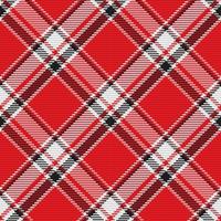 Nahtloses Muster aus schottischem Tartan-Plaid. wiederholbarer hintergrund mit karierter stoffstruktur. Vektorhintergrund gestreifter Textildruck. vektor