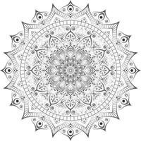 kreatives Mandala-Design vektor