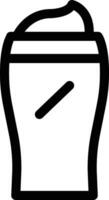 kaffekopp vektor illustration på en bakgrund. premium kvalitet symbols.vector ikoner för koncept och grafisk design.