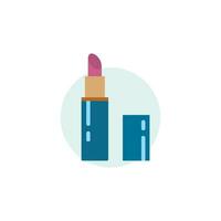 Lippenstift-Vektor-Icon-Design-Illustration vektor