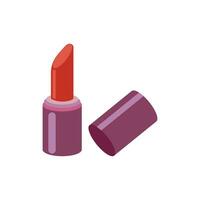 Lippenstift-Vektor-Icon-Design-Illustration vektor