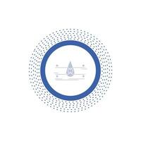 Wasser. Überwachung. sauber. Sicherheit. Smart-City-Glyphe-Symbol. vektor isolierte illustration