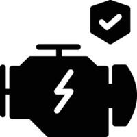 Auto-Motor-Vektor-Illustration auf einem Hintergrund. hochwertige Symbole. Vektor-Icons für Konzept und Grafikdesign. vektor