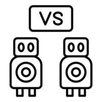 Symbolstil für Roboterkosten vektor