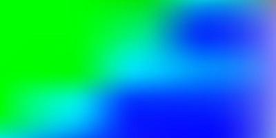 ljusblå, grön vektor oskärpa layout.