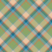 tartan schottland nahtloser karierter mustervektor. Retro-Hintergrundstoff. Vintage Check Farbe quadratische geometrische Textur. vektor