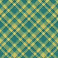 tartan schottland nahtloser karierter mustervektor. Retro-Hintergrundstoff. Vintage Check Farbe quadratische geometrische Textur. vektor