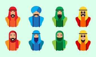 Free Arabic People Icon Vektor