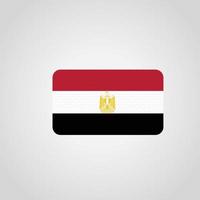 Vektor der ägyptischen Flagge
