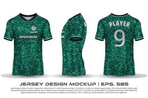 Trikot Design Sublimation T-Shirt Premium geometrisches Muster unglaubliche Vektorkollektion für Fußball Fußballrennen Radfahren Gaming Motocross Sport vektor