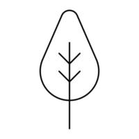 en perfekt design ikon av träd vektor