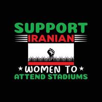 Iranische Frauen Freiheit Mahsa Amini T-Shirt Freiheit vektor