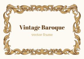 Gratis Vintage Barock Vector Frame