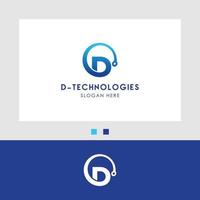 Technologie-Logo, Firmenlogo-Design, Tech-Logo vektor