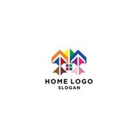 Home-Logo-Symbol-Vektor-Bild vektor
