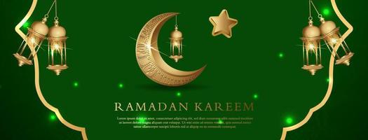 ramadan kareem islamisches fest feier kultureller hintergrund vektor