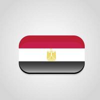 egypten flagga design vektor