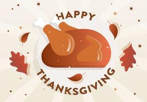 Free Flat Thanksgiving Vektor