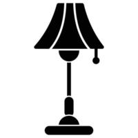Lampe, die leicht geändert oder bearbeitet werden kann vektor