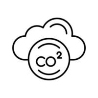 Co2-Vektorsymbol vektor