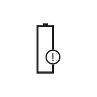 Batterieladesymbol vektor