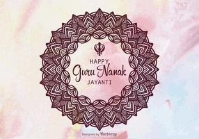 Kostenlose Guru Nanak Jayanti Vektor Design