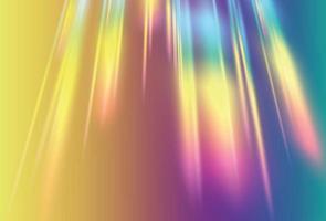 Prismenhintergrund, Prismenstruktur. Kristallregenbogenlichter, Brechungseffekte vektor